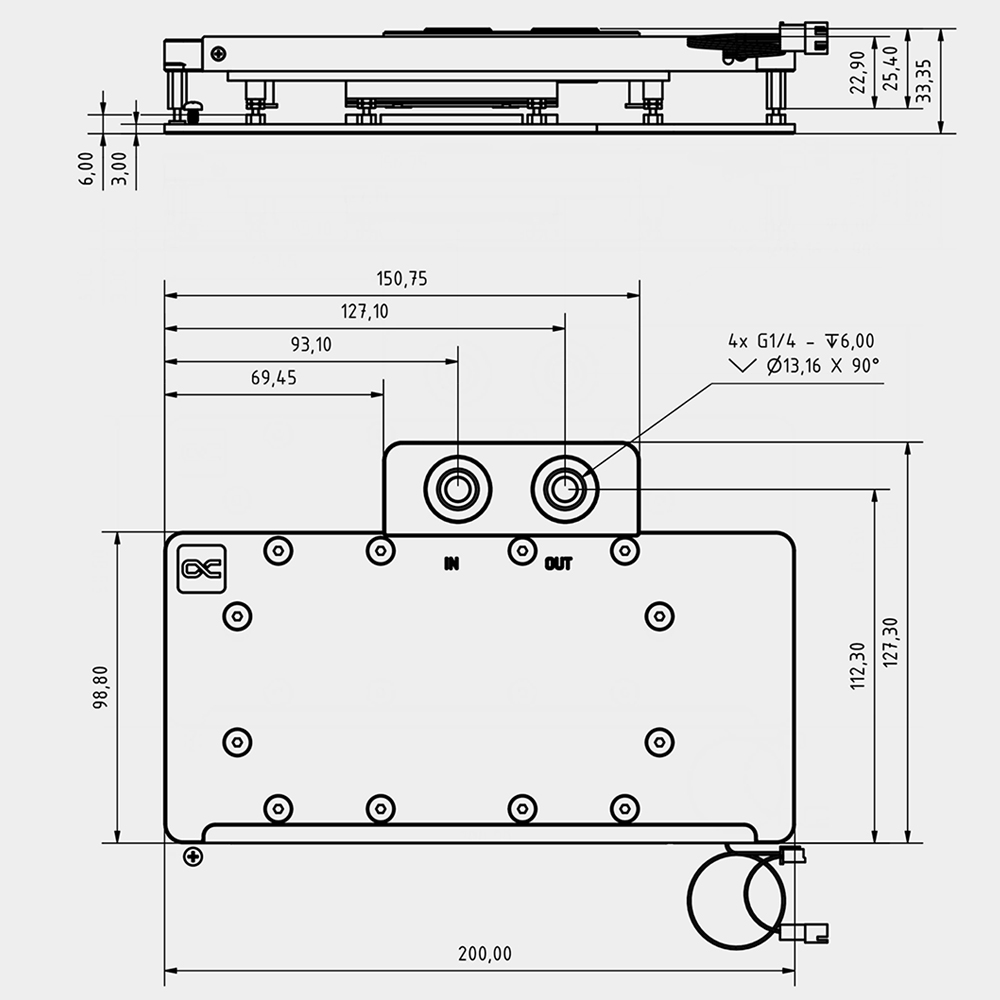 Alphacool Core Water Block Ser - Rx 9070 Xt บทวิจารณ์และราคา