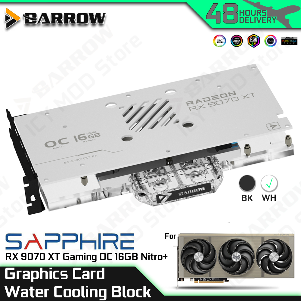 บล็อกระบายความร้อนด้วยน้ำสำหรั - Rx 9070 Xt บทวิจารณ์และราคา