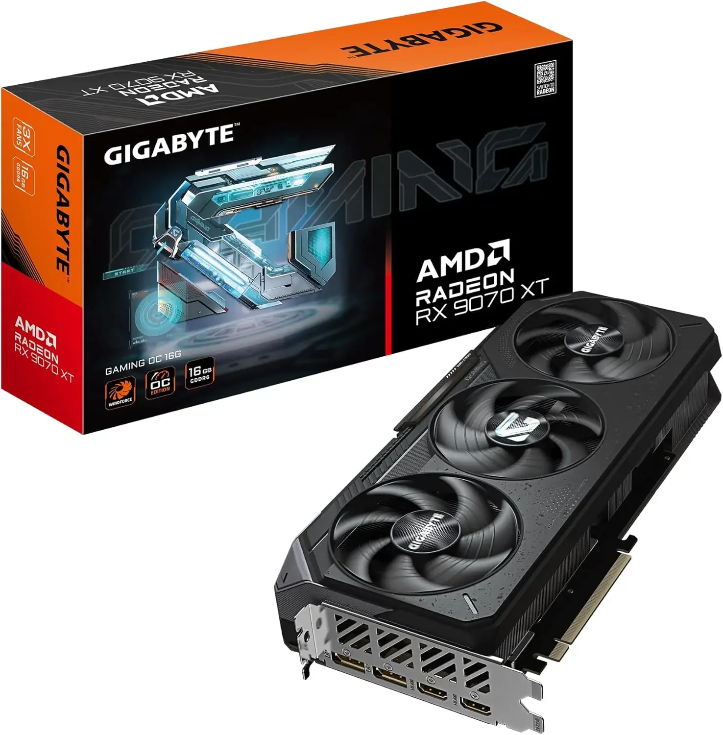 การ์ดกราฟิก GIGABYTE Radeon RX - Rx 9070 Xt บทวิจารณ์และราคา