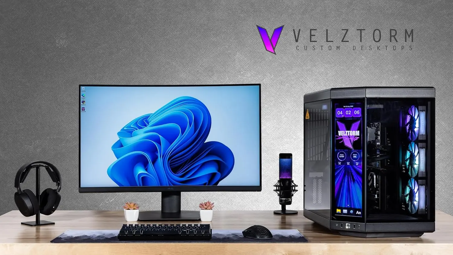 Velztorm LCD สีดำ Praetix ประก - Rtx 5080 16Gb บทวิจารณ์และราคา