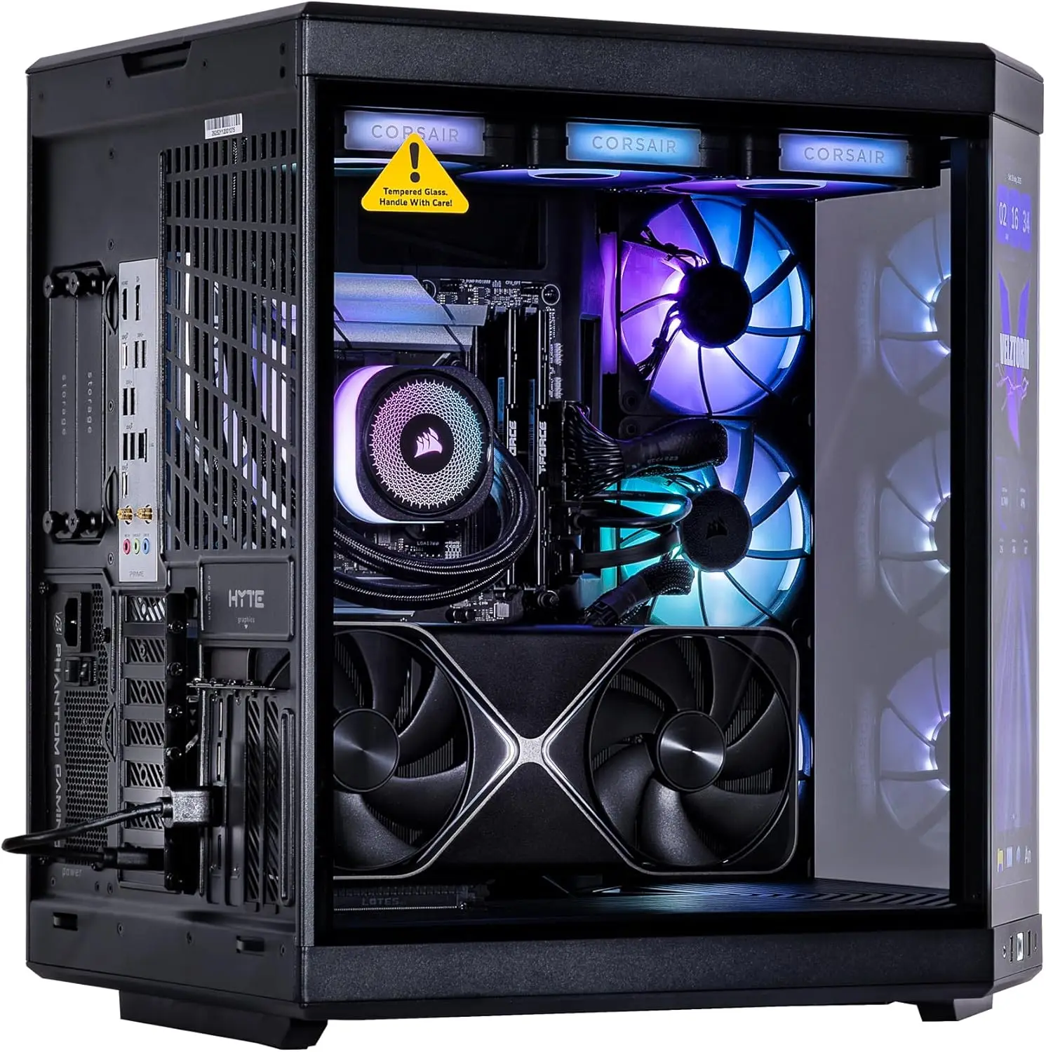 Velztorm LCD สีดำ Praetix คอมพ - Rtx 5090 32Gb บทวิจารณ์และราคา